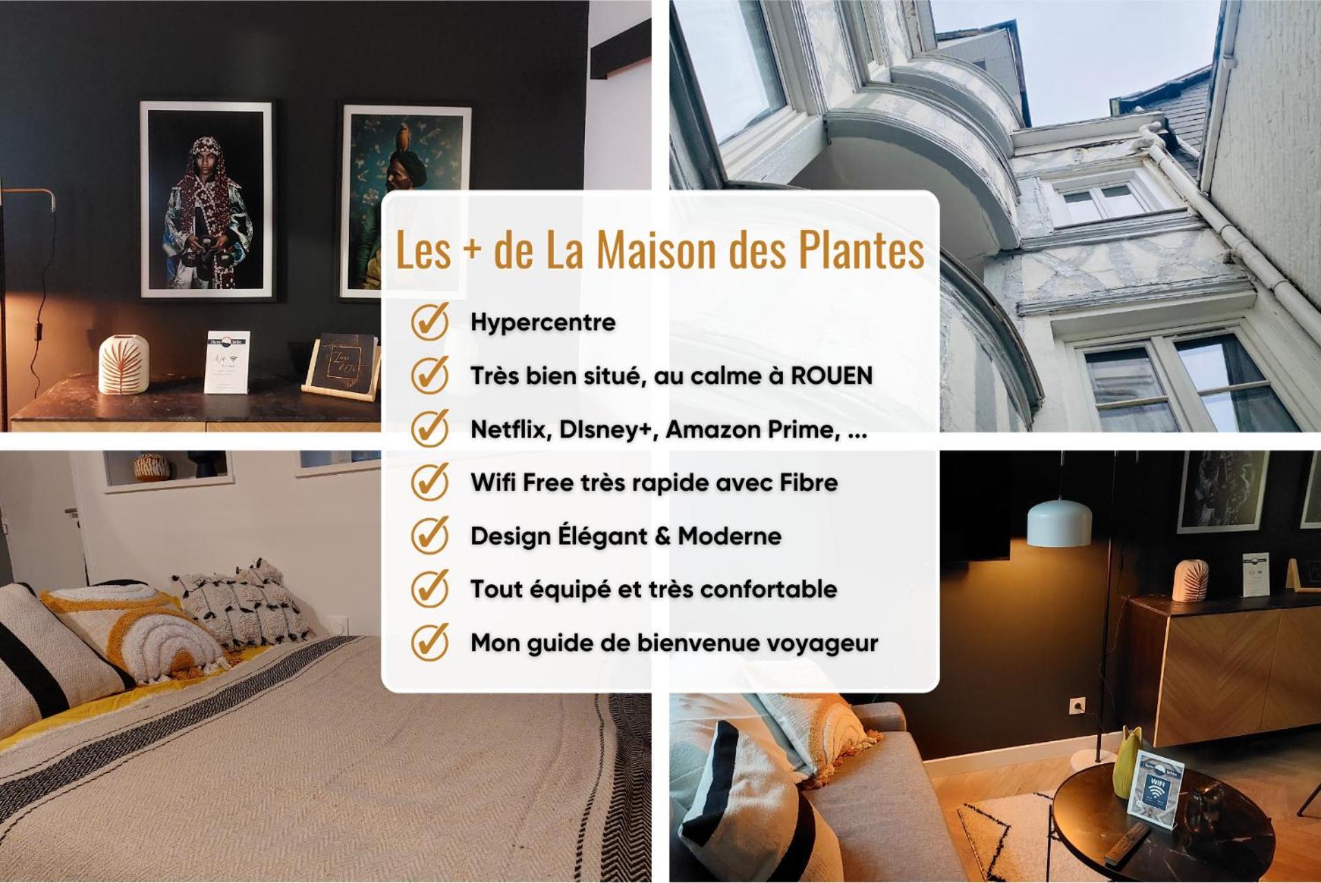 Appartement L'aurore Berbere, Hypercentre De Rouen, Au Calme *